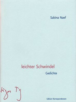 leichter Schwindel von Naef,  Sabina