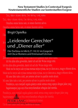 «Leidender Gerechter» und «Diener aller» von Opielka,  Birgit