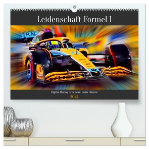 Leidenschaft Formel 1 (hochwertiger Premium Wandkalender 2024 DIN A2 quer), Kunstdruck in Hochglanz von Glineur,  Jean-Louis