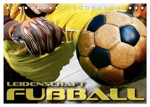 Leidenschaft Fußball (Tischkalender 2024 DIN A5 quer), CALVENDO Monatskalender von Bleicher,  Renate
