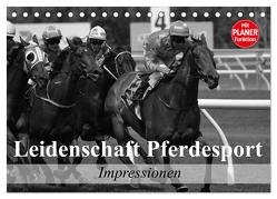 Leidenschaft Pferdesport – Impressionen (Tischkalender 2024 DIN A5 quer), CALVENDO Monatskalender von Stanzer,  Elisabeth