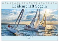 Leidenschaft Segeln (Tischkalender 2024 DIN A5 quer), CALVENDO Monatskalender von Boockhoff,  Irk