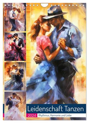 Leidenschaft Tanzen. Rhythmus, Harmonie und Liebe (Wandkalender 2024 DIN A4 hoch), CALVENDO Monatskalender von Hurley,  Rose