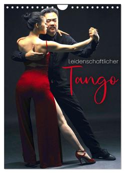 Leidenschaftlicher Tango (Wandkalender 2024 DIN A4 hoch), CALVENDO Monatskalender von SF,  SF