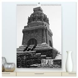LEIPZIG – Momente der Stadt (hochwertiger Premium Wandkalender 2024 DIN A2 hoch), Kunstdruck in Hochglanz von Möser,  Michael