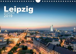 Leipzig perspective (Wandkalender 2019 DIN A4 quer) von Lindau,  Christian