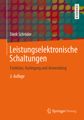 Leistungselektronische Schaltungen von Schröder,  Dierk