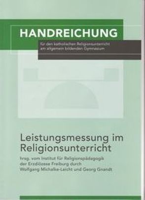 Leistungsmessung im Religionsunterricht