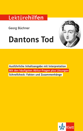 Klett Lektürehilfen Georg Büchner, Dantons Tod von Popp,  Hansjürgen