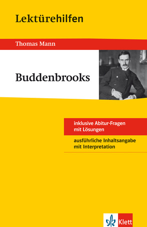 Klett Lektürehilfen Thomas Mann, Buddenbrooks von Müller,  Solvejg