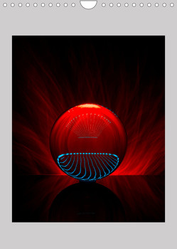 Lensball – Lichtmalerei in der Glaskugel (Wandkalender 2023 DIN A4 hoch) von Immephotography