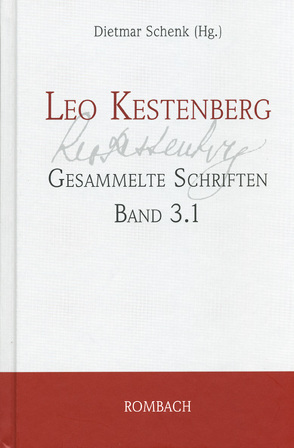Leo Kestenberg – Gesammelte Schriften von Schenk,  Dietmar