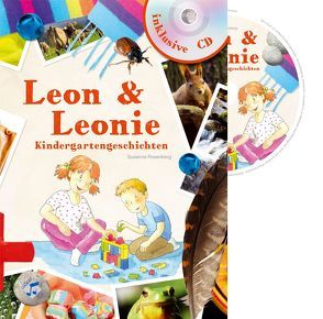 Leon & Leonie Kindergartengeschichten Buch inkl. CD
