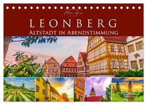 Leonberg – Altstadt in Abendstimmung (Tischkalender 2024 DIN A5 quer), CALVENDO Monatskalender von Feix Photography,  Marc