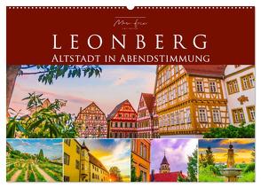Leonberg – Altstadt in Abendstimmung (Wandkalender 2024 DIN A2 quer), CALVENDO Monatskalender von Feix Photography,  Marc