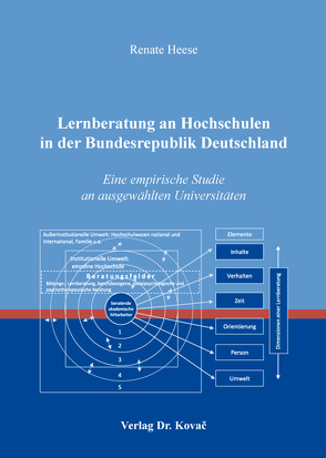 Lernberatung an Hochschulen in der Bundesrepublik Deutschland von Heese,  Renate