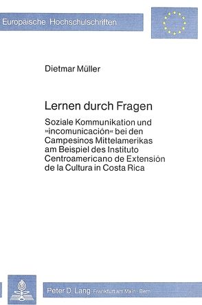 Lernen durch fragen von Müller,  Dietmar