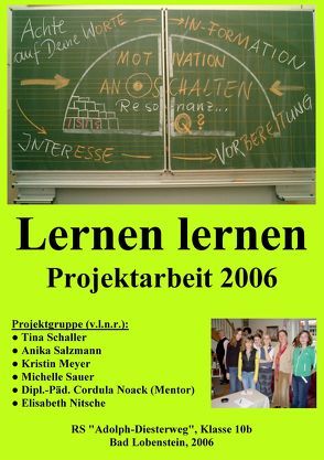 Lernen lernen von Meyer,  Kristin, Nitsche,  Elisabeth, Noack,  Cordula, Salzmann,  Anika, Sauer,  Michelle, Schaller,  Tina