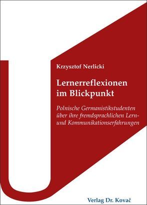 Lernerreflexionen im Blickpunkt von Nerlicki,  Krzysztof