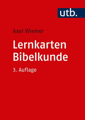 Lernkarten Bibelkunde von Wiemer,  Axel