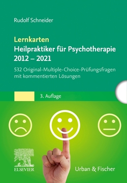 Lernkarten Heilpraktiker für Psychotherapie 2012 – 2021 von Schneider,  Rudolf