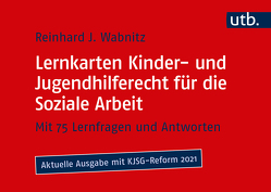 Lernkarten Kinder- und Jugendhilferecht für die Soziale Arbeit von Wabnitz,  Reinhard J