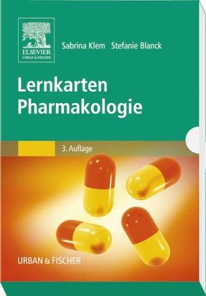 Lernkarten Pharmakologie von Klem-Radinger,  Sabrina, Weber,  Stefanie