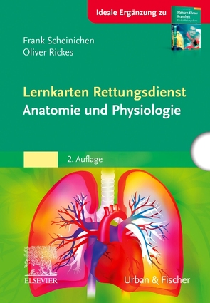 Lernkarten Rettungsdienst – Anatomie und Physiologie von Rickes,  Oliver, Scheinichen,  Frank
