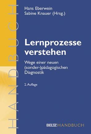 Lernprozesse verstehen von Eberwein,  Hans, Knauer,  Sabine