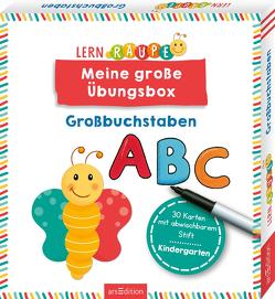 Lernraupe – Meine große Übungsbox Großbuchstaben von Beurenmeister,  Corina