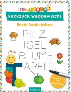 Lernraupe – Ruckzuck weggewischt! Erste Buchstaben von Wiesner,  Angela