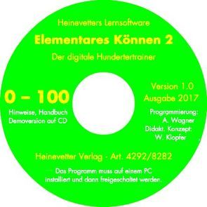 Lernsoftware / Elementares Können 2 von Klopfer,  Werner