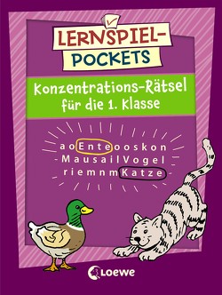 Lernspiel-Pockets – Konzentrations-Rätsel für die 1. Klasse von Beurenmeister,  Corina, Honnen,  Falko