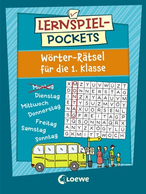 Lernspiel-Pockets – Wörter-Rätsel für die 1. Klasse von Beurenmeister,  Corina
