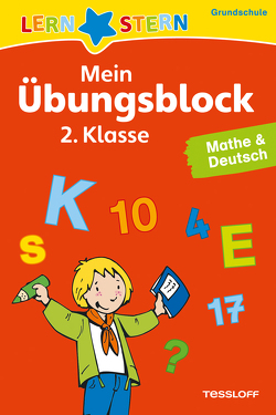 LERNSTERN Mein Übungsblock 2. Klasse. Mathe & Deutsch von Breu,  Christopher, Fuchs,  Birgit, Pfeiffer,  Peter