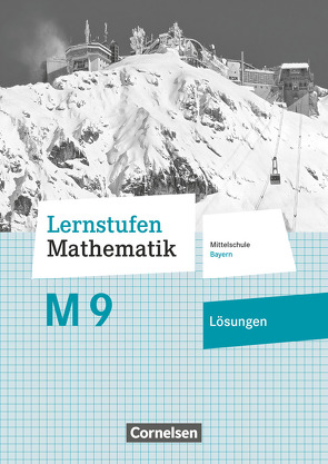 Lernstufen Mathematik – Mittelschule Bayern 2017 – 9. Jahrgangsstufe von Friedl,  Max, Mueller,  Thomas