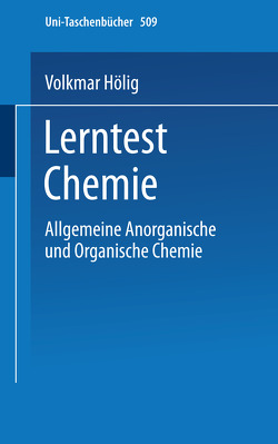 Lerntest Chemie von Hölig,  V.