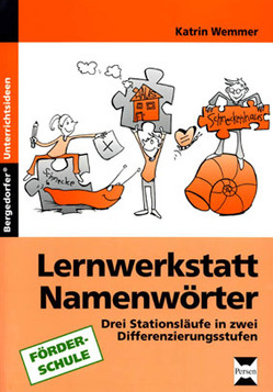 Lernwerkstatt Namenwörter von Wemmer,  Katrin