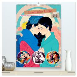Lesbische Liebe (hochwertiger Premium Wandkalender 2024 DIN A2 hoch), Kunstdruck in Hochglanz von Lehmann,  Steffani