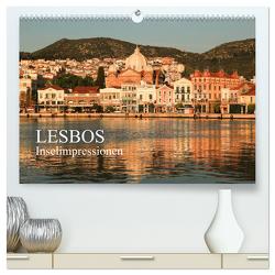 Lesbos – Inselimpressionen (hochwertiger Premium Wandkalender 2024 DIN A2 quer), Kunstdruck in Hochglanz von Rusch,  Winfried