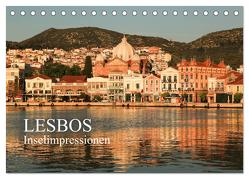 Lesbos – Inselimpressionen (Tischkalender 2024 DIN A5 quer), CALVENDO Monatskalender von Rusch,  Winfried