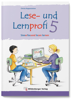 Lese- und Lernprofi 5 – Arbeitsheft – silbierte Ausgabe von Koppensteiner,  Christa