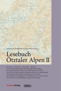 Lesebuch Ötztaler Alpen II von Doblander,  Annemarie, Haid,  Hans