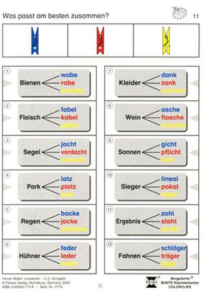 Lesekartei – 2./3. Klasse von Müller,  Heiner