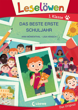 Leselöwen 1. Klasse – Das beste erste Schuljahr (Großbuchstabenausgabe) von Hänsch,  Lisa, Möwenthal,  Anni