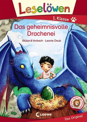 Leselöwen 1. Klasse – Das geheimnisvolle Drachenei von Daub,  Leonie, Stütze & Vorbach