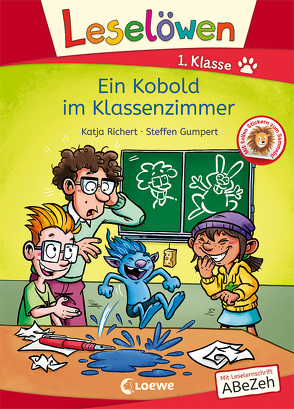 Leselöwen 1. Klasse – Ein Kobold im Klassenzimmer von Gumpert,  Steffen, Richert,  Katja