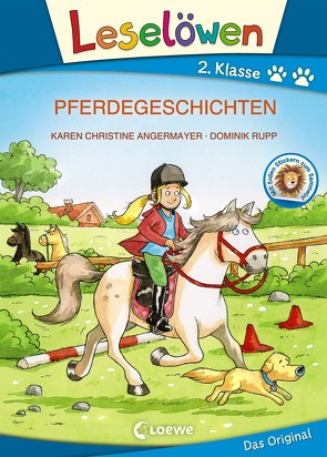 Leselöwen 2. Klasse – Pferdegeschichten (Großbuchstabenausgabe) von Angermayer,  Karen Christine, Rupp,  Dominik
