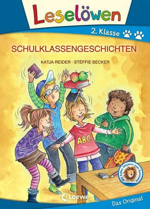 Leselöwen 2. Klasse – Schulklassengeschichten (Großbuchstabenausgabe) von Becker,  Stéffie, Reider,  Katja