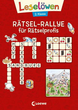 Leselöwen Rätsel-Rallye für Leseprofis – 2. Klasse (Rot) von Rupp,  Dominik, Wittenburg,  Christiane